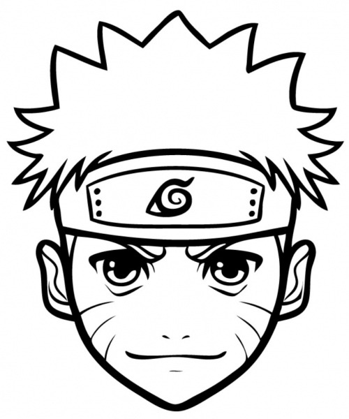 Desenhos De Naruto Para Imprimir E Colorir