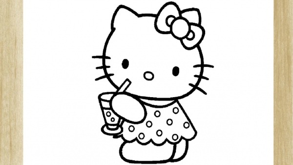 Como Desenhar A Famosa Hello Kitty (fÃcil)     How To Draw Hello