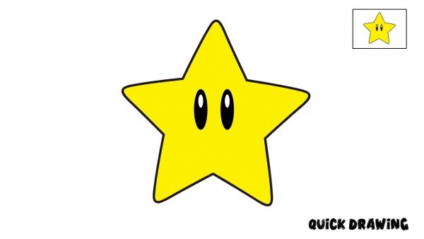 Como Desenhar A Estrela Do Mario