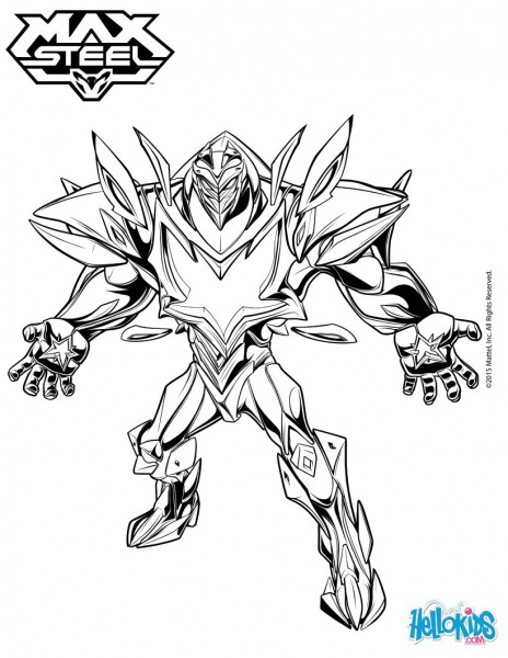 Max Steel Coloring Pages