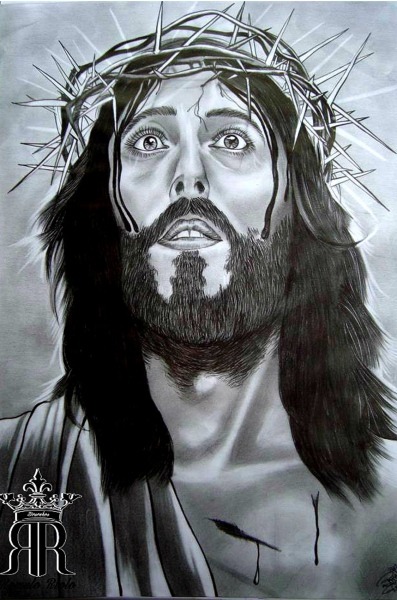 RÃ´mulo Riolo â Desenhos Jesus Cristo  EntÃ£o Jesus Tornou A