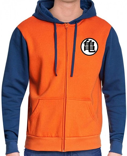 Dragon Ball Z Kame Style Goku Hoodie At Amazon Men's Clothing Store
