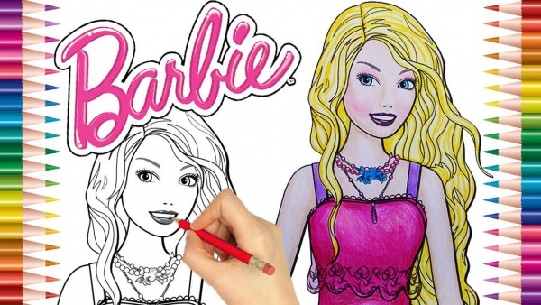 Desenho Da Barbie Para Pintar , Desenhos Para Imprimir E Pintar