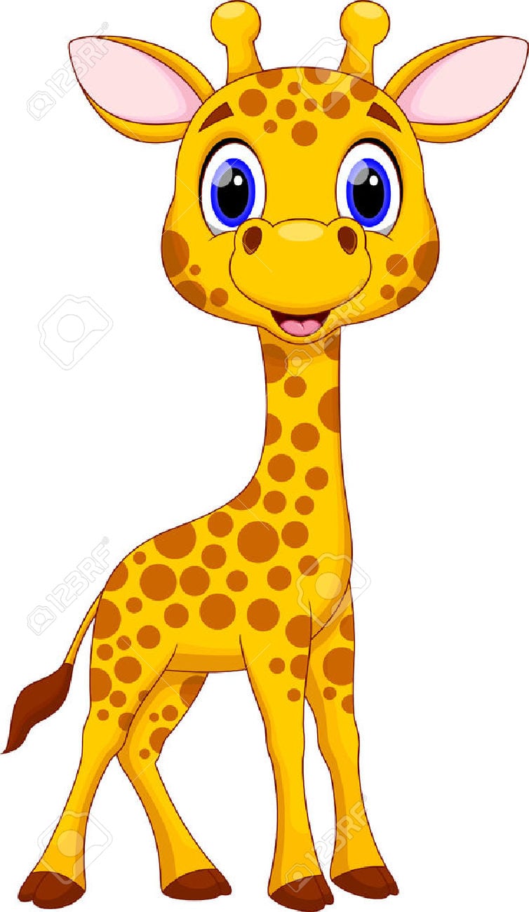 Desenho De Girafa - Coloring City